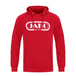 Kapuzensweat Retro rot